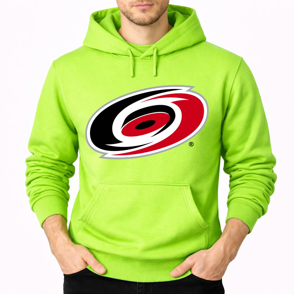 Men's Carolina Hurricanes Pullover Hoodie - Lime green
