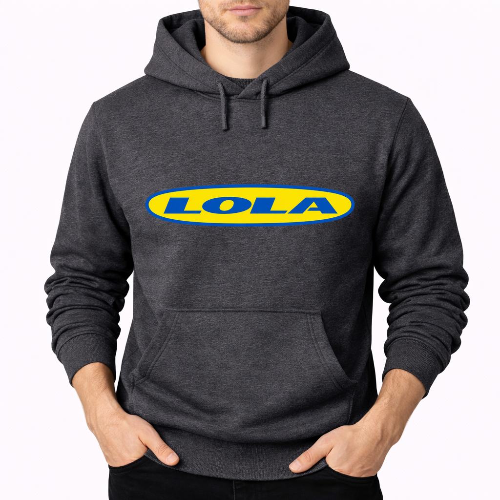 Men's Lola Pullover Hoodie - Charcoal