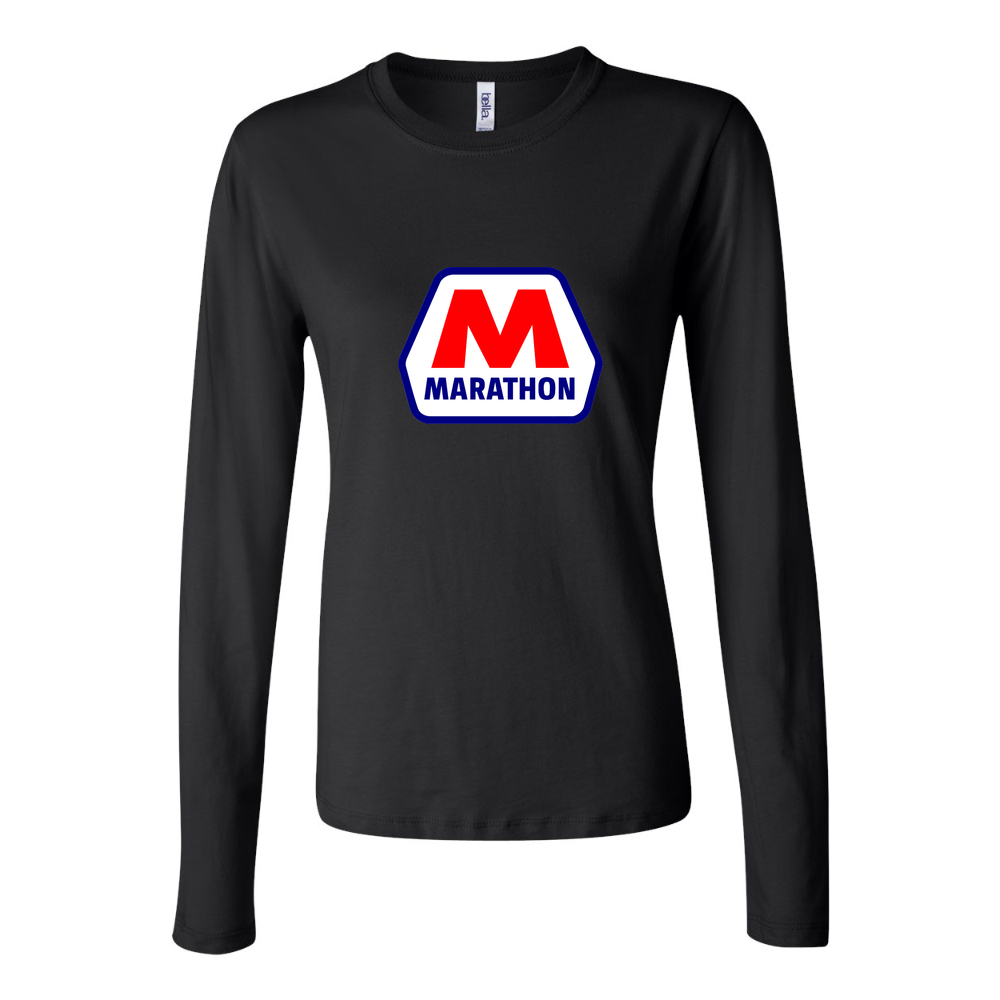 Women's Marathon Long Sleeve T-Shirt - Black