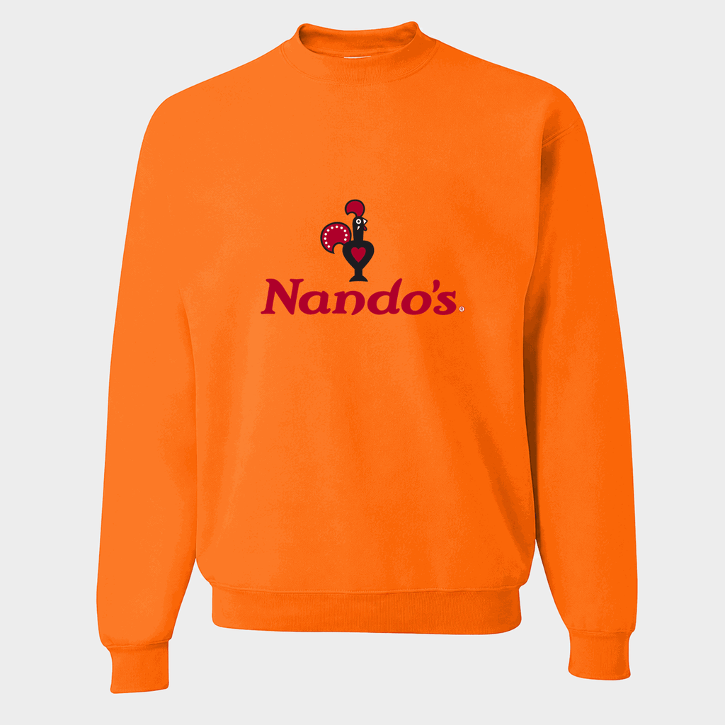 Men's Nando's Crewneck Sweatshirt - Orange