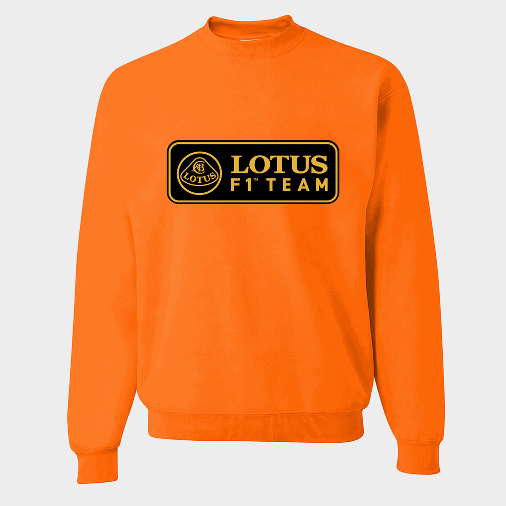 Men's Lotus F1 Team Crewneck Sweatshirt - Orange