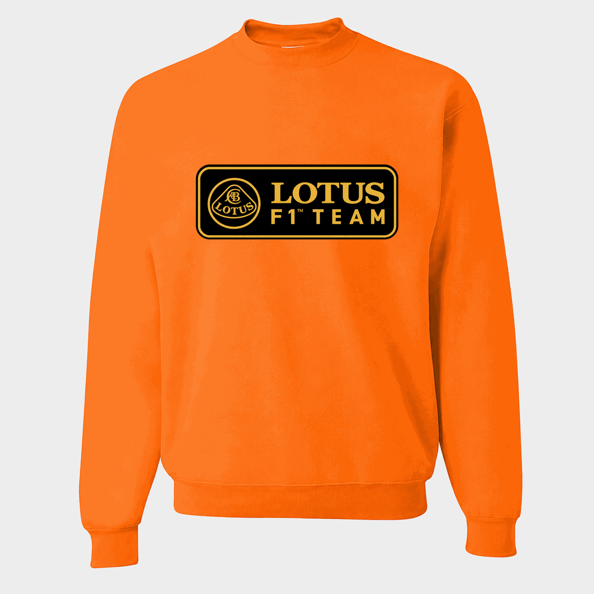 Men's Lotus F1 Team Crewneck Sweatshirt - Orange