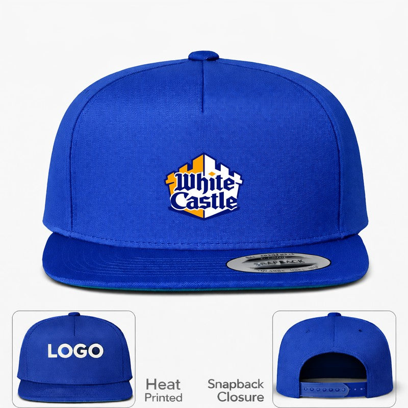 White Castle Snapback Hat