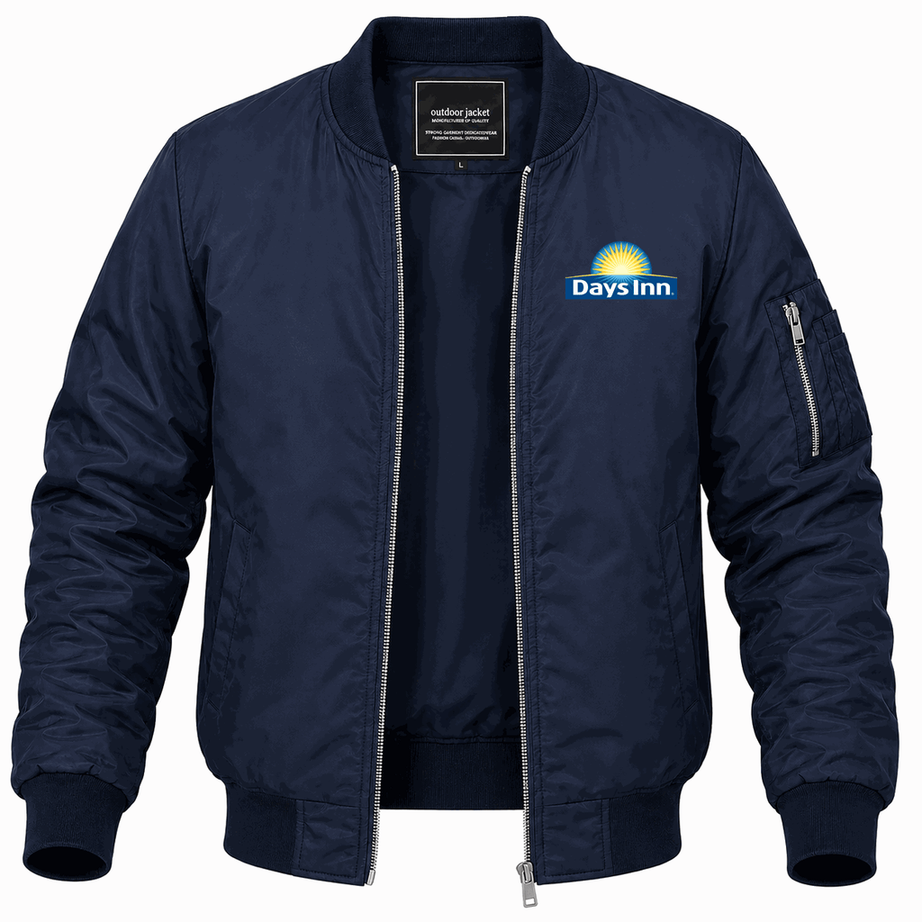 Men's Days Inn Lightweight Bomber Jacket - Navy