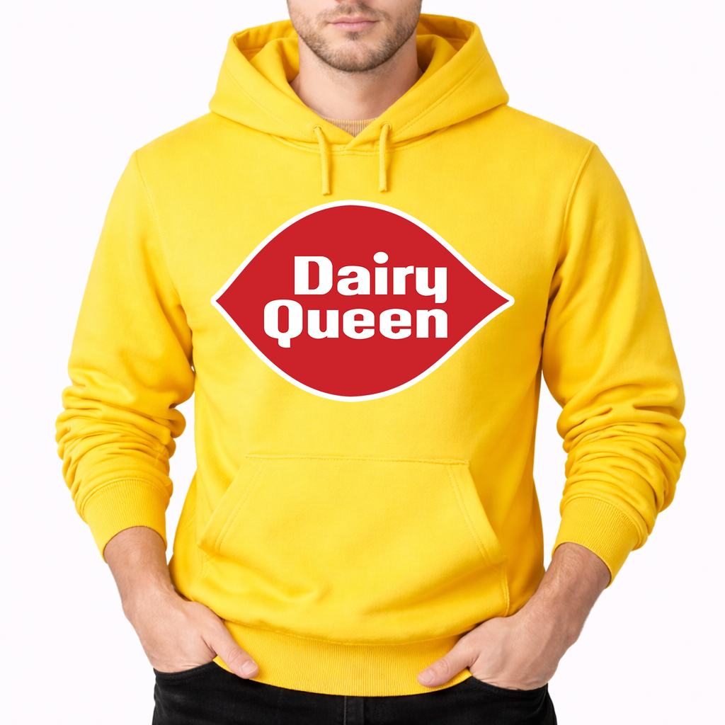 Men's Dairy Queen Pullover Hoodie - Yellow