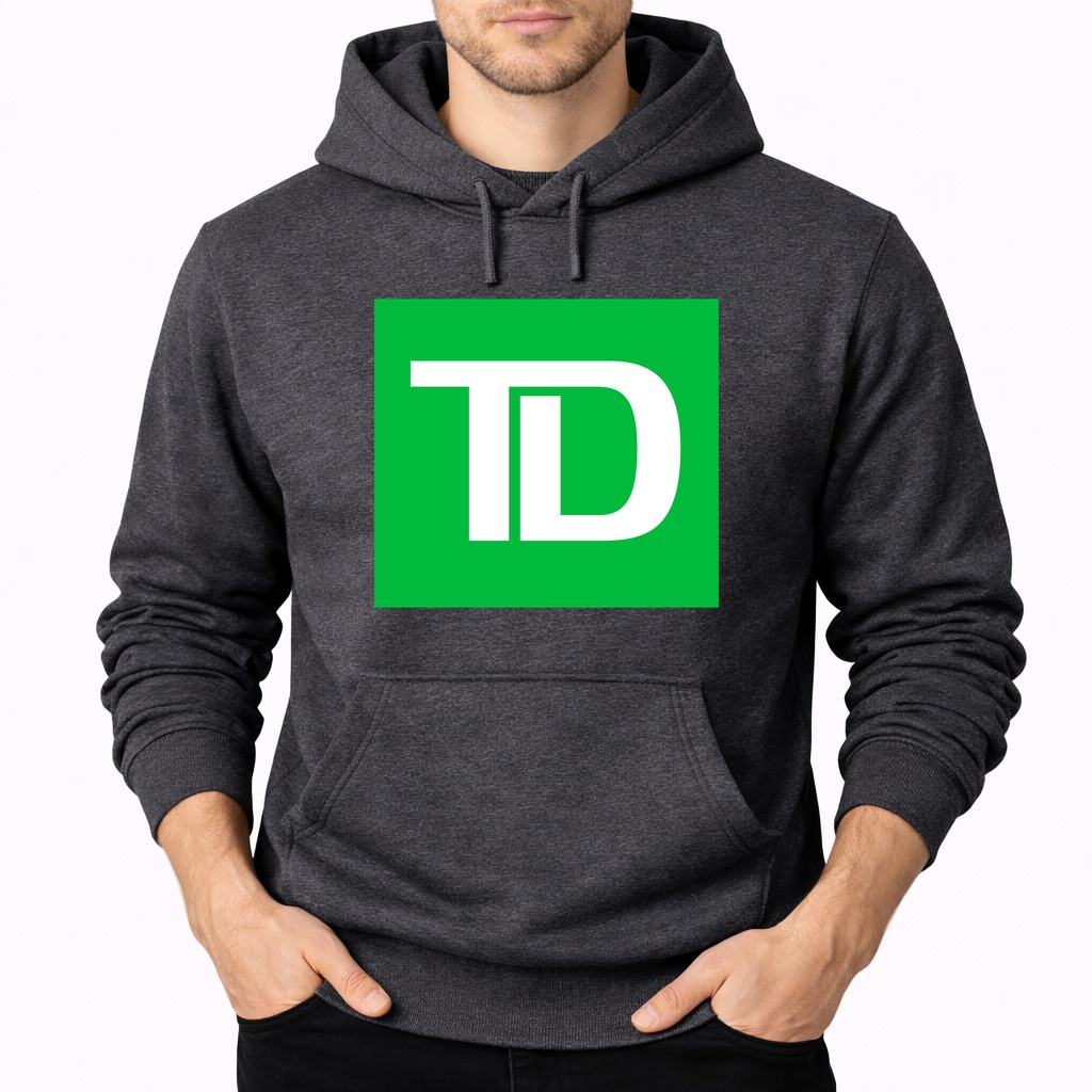 Men's TD Bank Pullover Hoodie - Charcoal