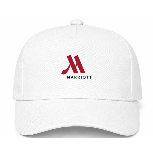 Marriott Logo White Dad Baseball Cap Hat