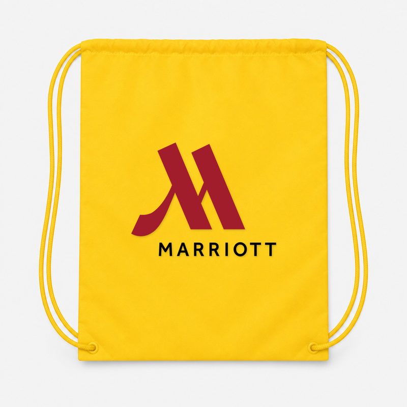 Marriott Drawstring Bag - Yellow