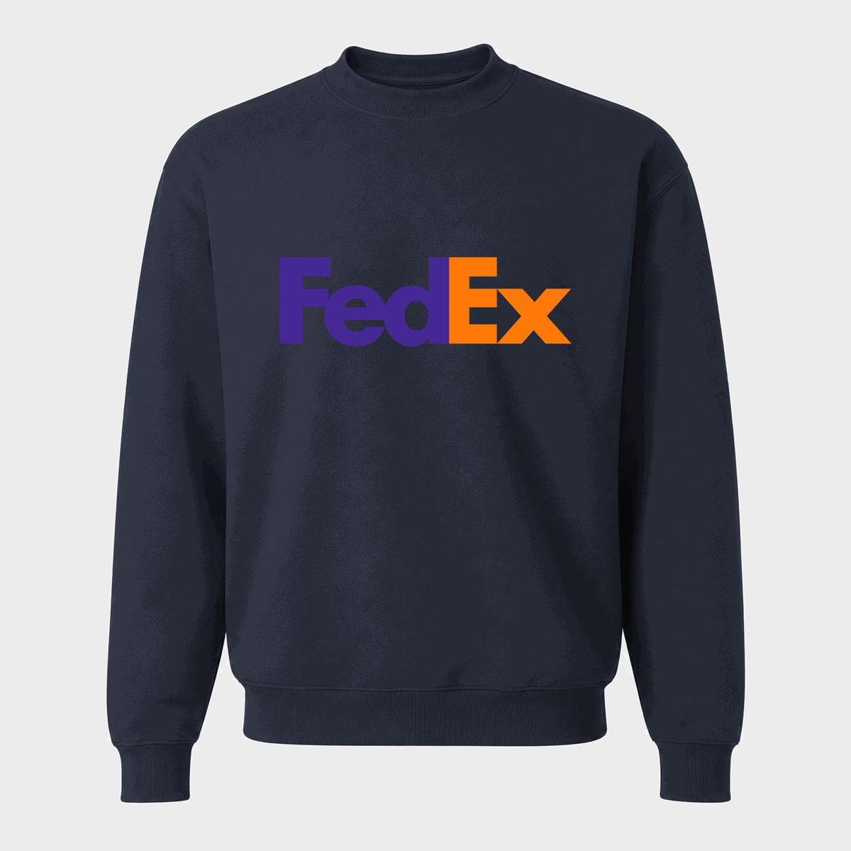 Men's FedEx Crewneck Sweatshirt - Navy