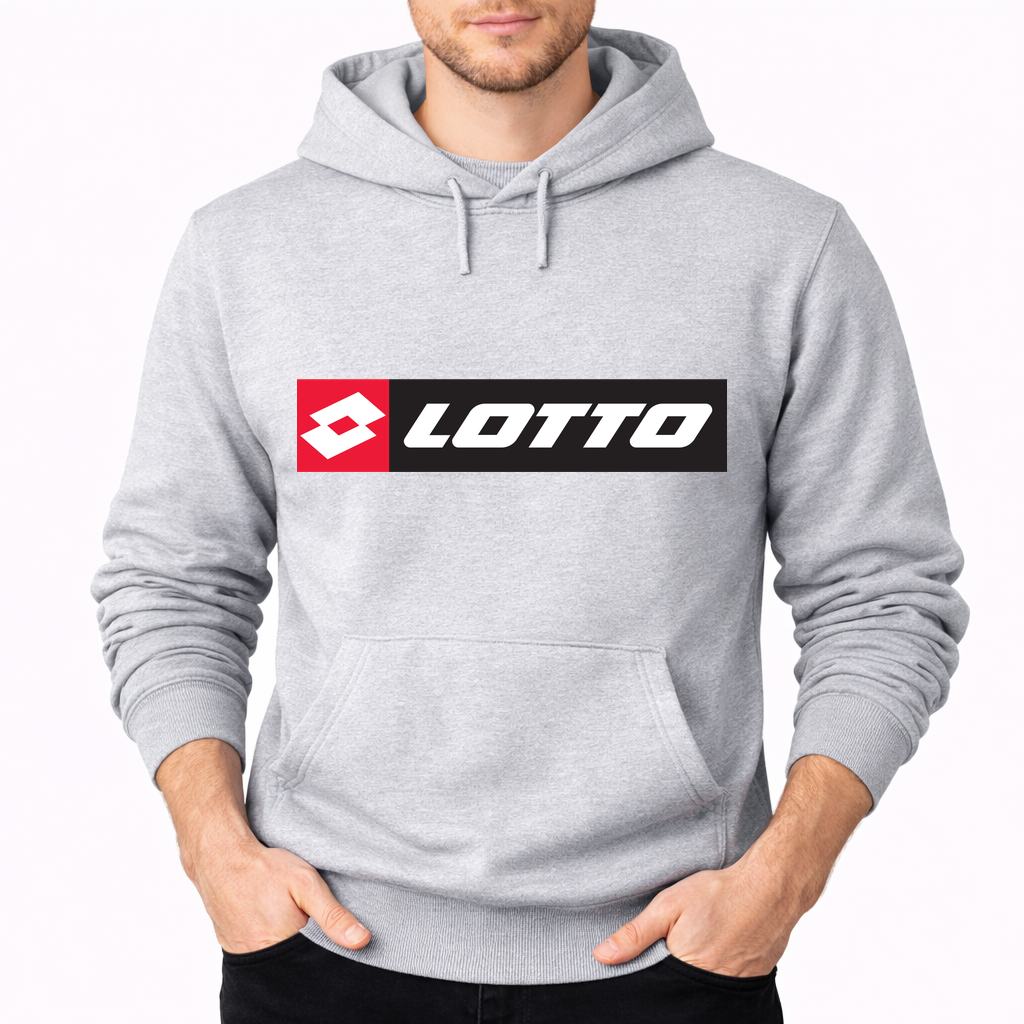 Men's Lotto Pullover Hoodie - Gray