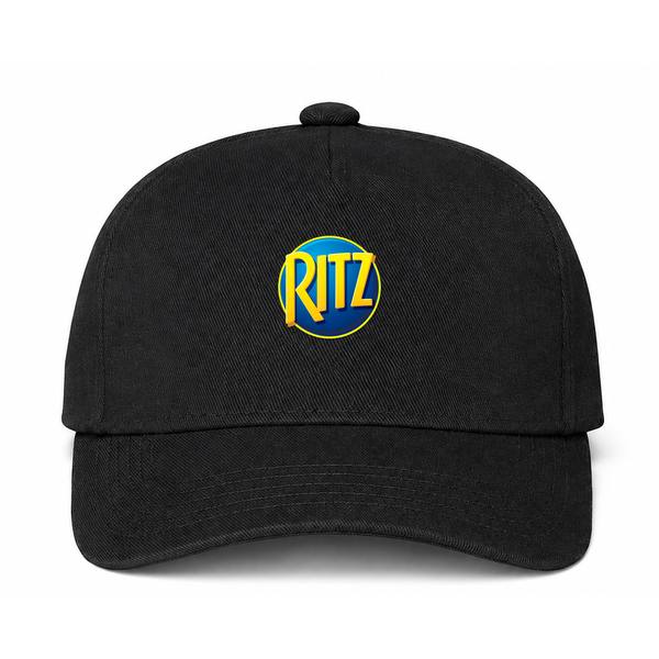 Ritz Crackers Logo Black Dad Baseball Cap Hat