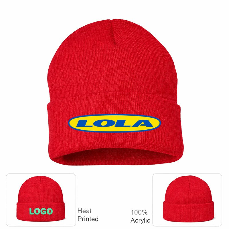 Lola Red Beanie Hat