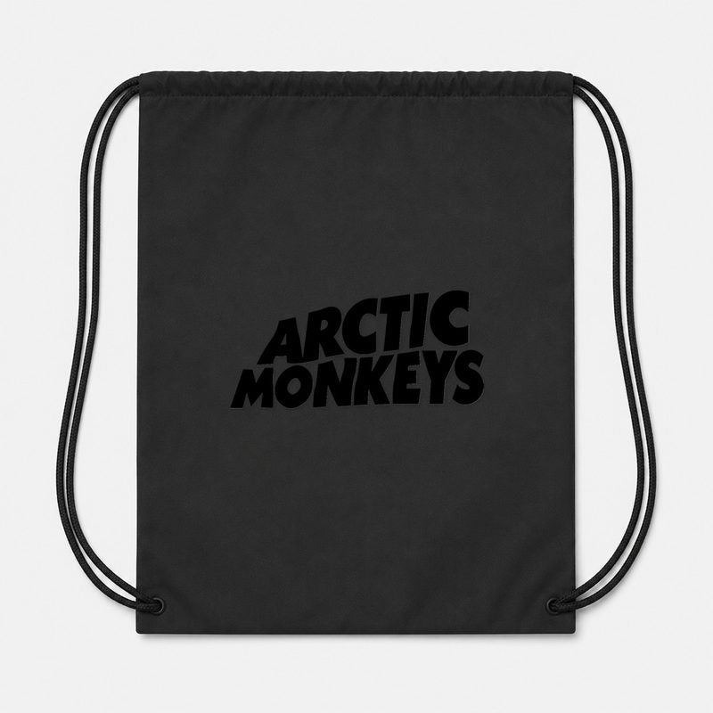 Arctic Monkeys Drawstring Bag - Black