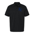 Men's Kansas City Royals Dry Blend Polo - Black