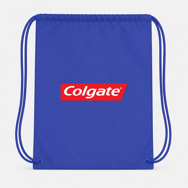 Colgate Drawstring Bag - Blue