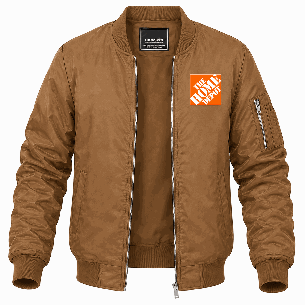 Men's The Home Depot Lightweight Bomber Jacket - Brown