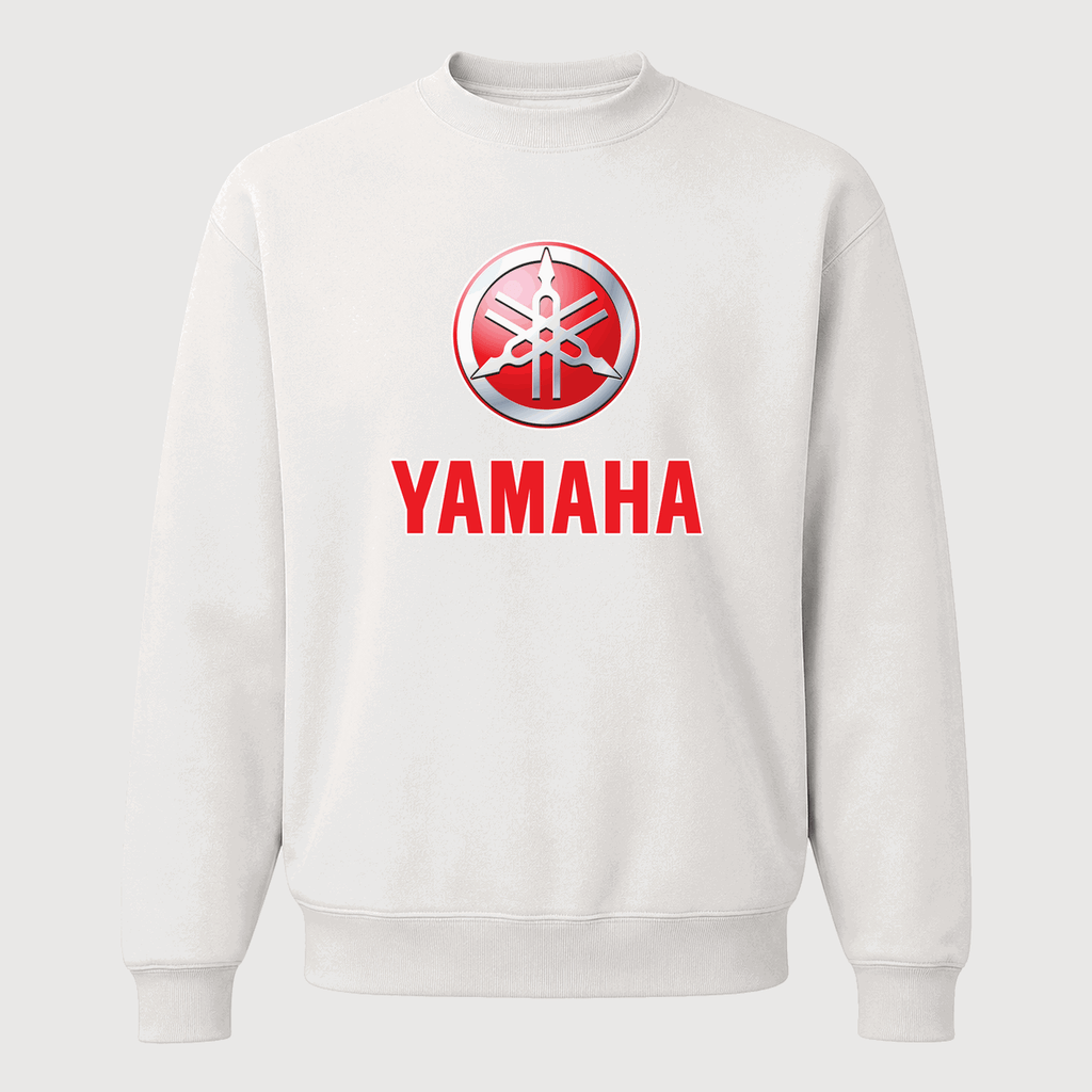 Men's Yamaha Crewneck Sweatshirt - White