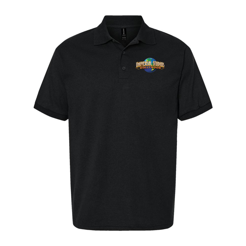 Men's Universal Studios Hollywood Dry Blend Polo - Black