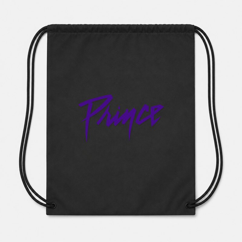 Prince Drawstring Bag - Black