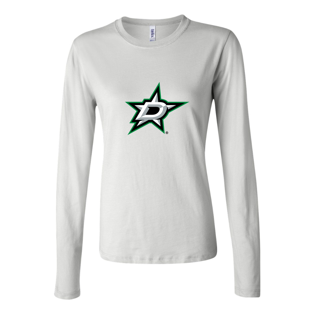 Women's Dallas Stars Long Sleeve T-Shirt - White