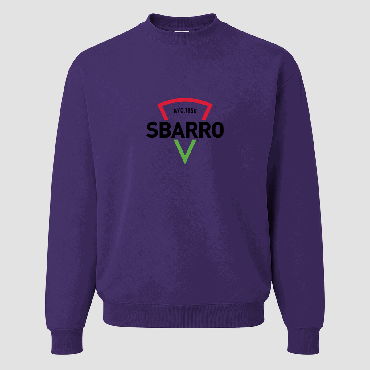 Men's Sbarro Crewneck Sweatshirt - Purple