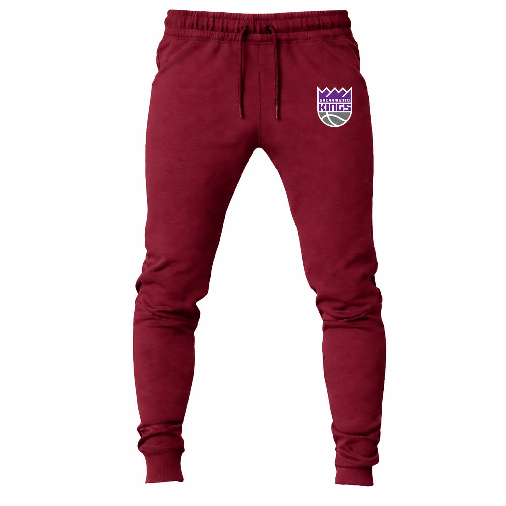 Sacramento Kings joggers sweatpants - Maroon