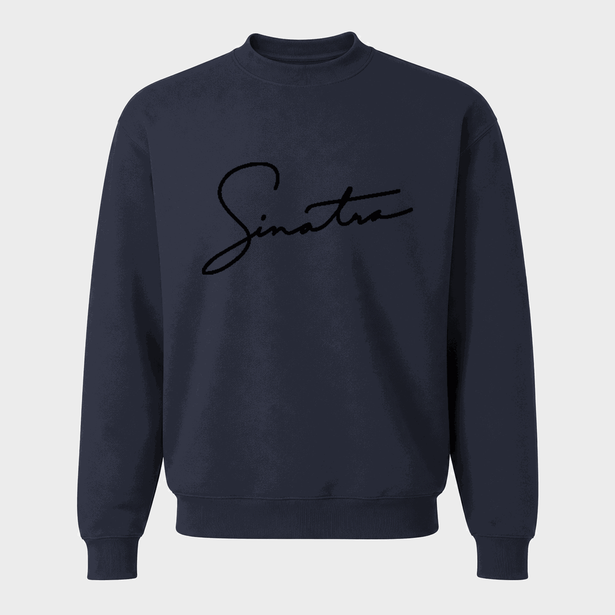 Men's Frank Sinatra Crewneck Sweatshirt - Navy
