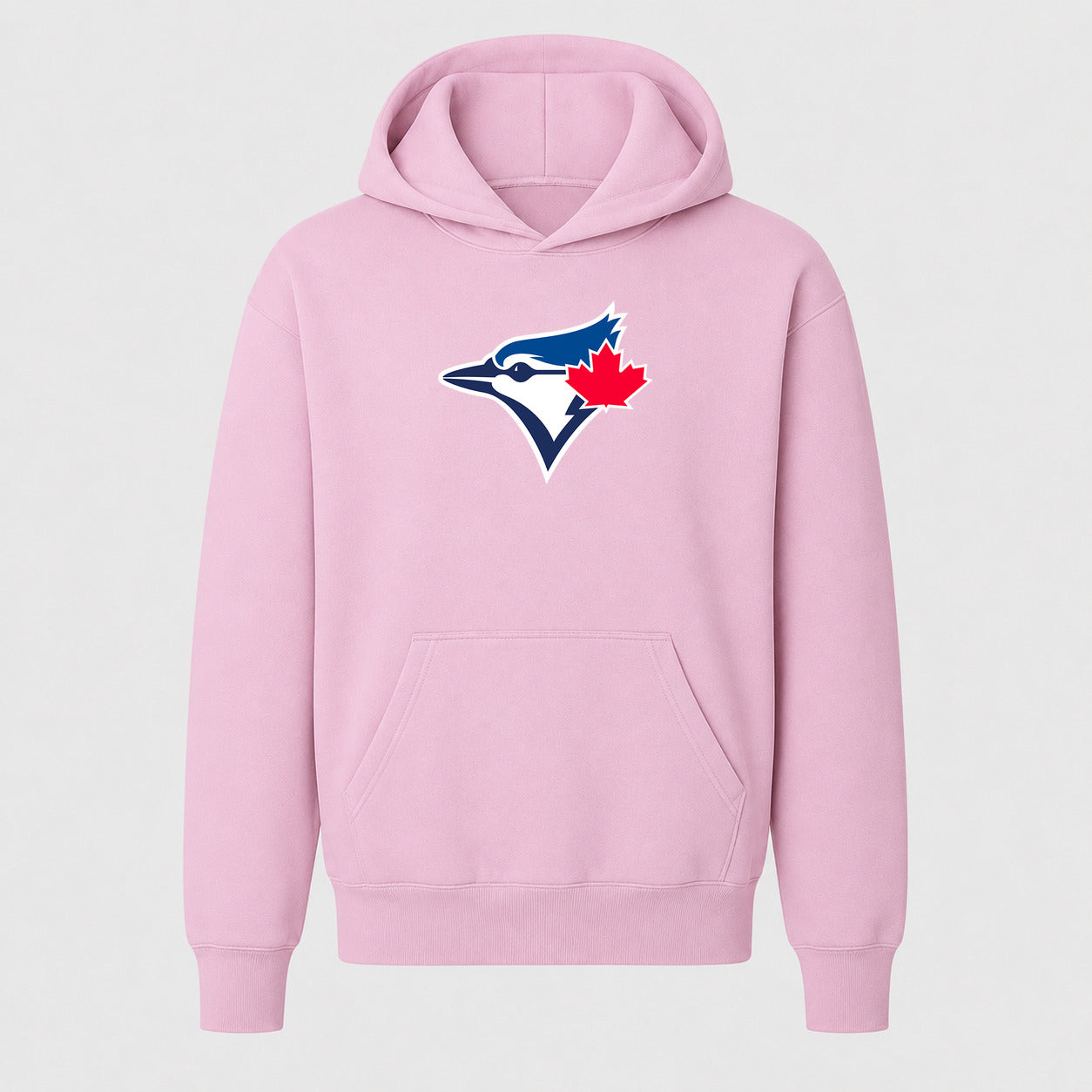 Youth Toronto Blue Jays Pullover Hoodie - Light Pink