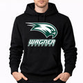 Men's Wagner Seahawks Pullover Hoodie - Black