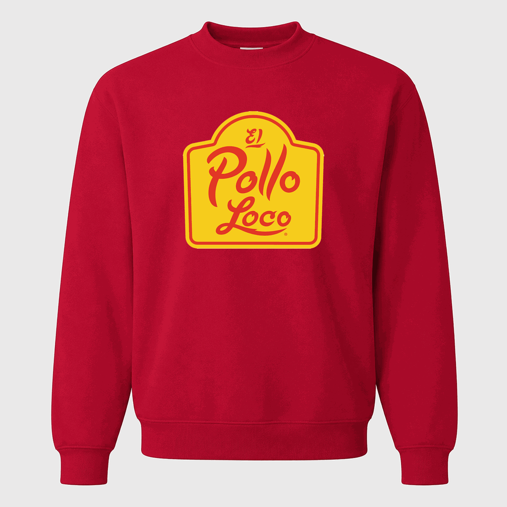Men's El Pollo Loco Crewneck Sweatshirt - Red