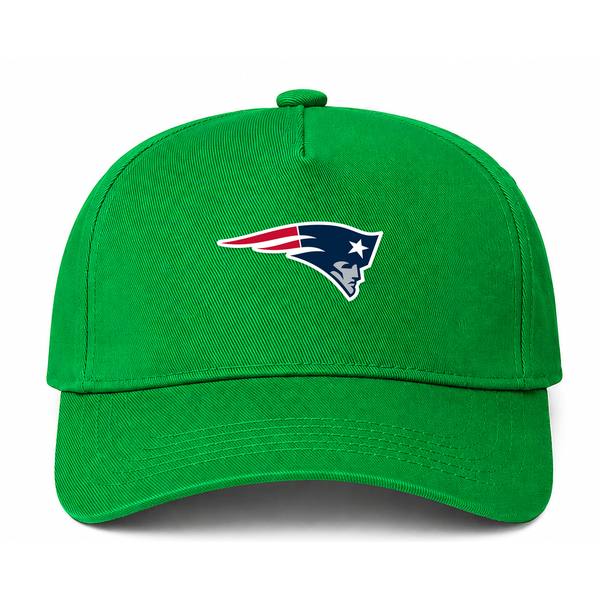 New England Patriots NFL Logo Green Dad Baseball Cap Hat