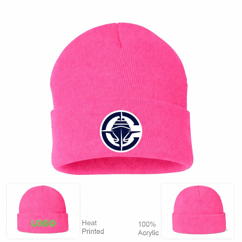Los Angeles Clippers Pink Beanie Hat