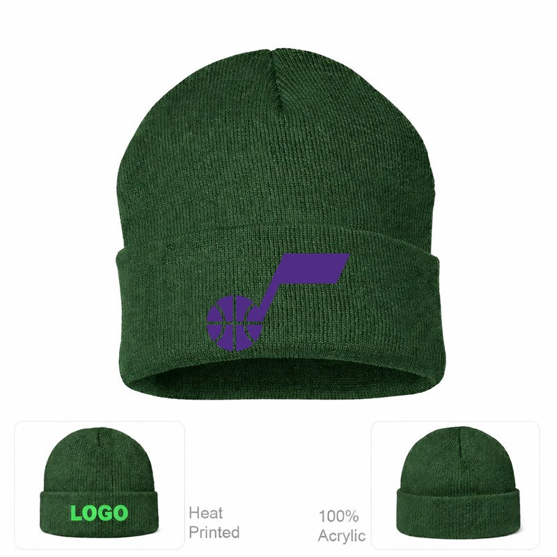 Utah Jazz Forest Green Beanie Hat