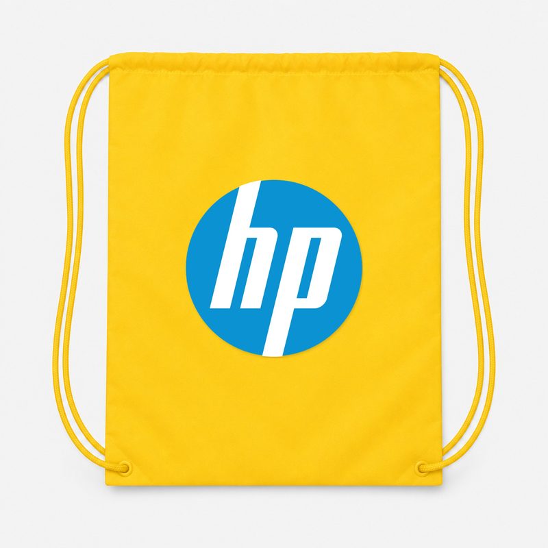 Hp Free Drawstring Bag - Yellow