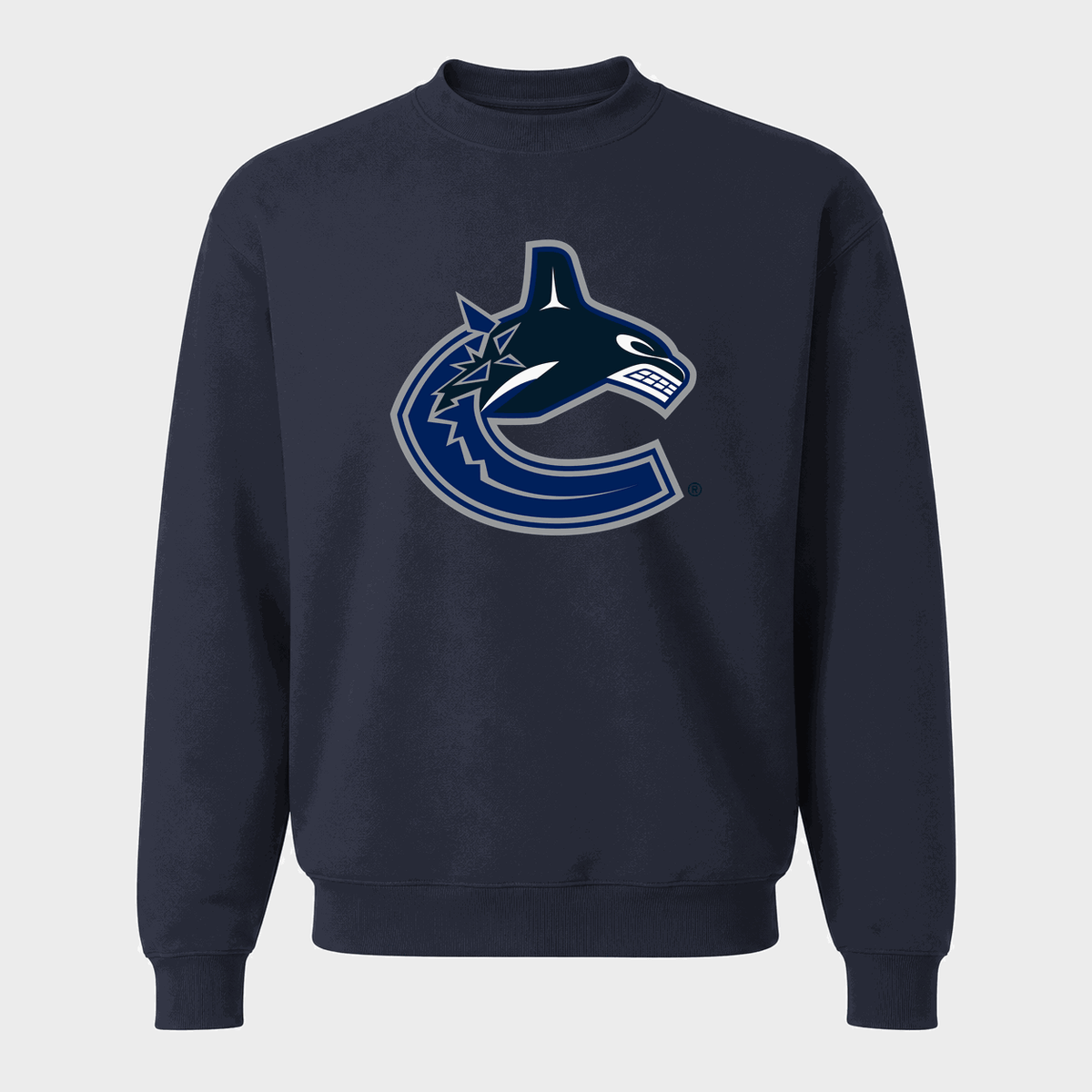 Men's Vancouver Canucks Crewneck Sweatshirt - Navy