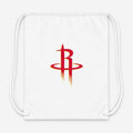 Houston Rockets Drawstring Bag - White