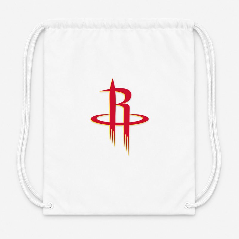 Houston Rockets Drawstring Bag - White