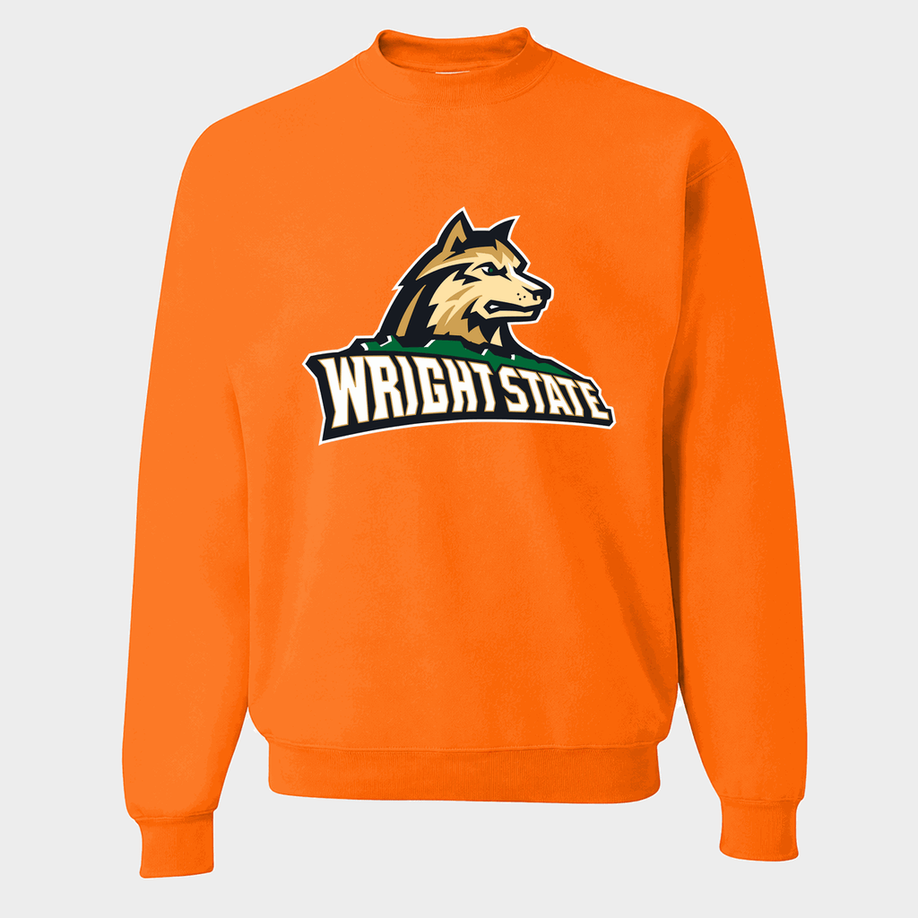 Men's Wright State Raiders Crewneck Sweatshirt - Orange
