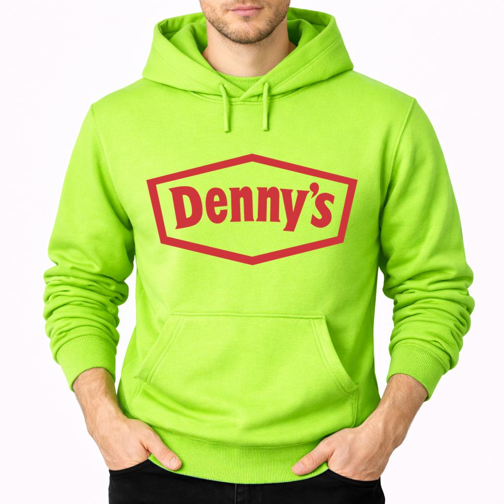 Men's Dennys Pullover Hoodie - Lime green