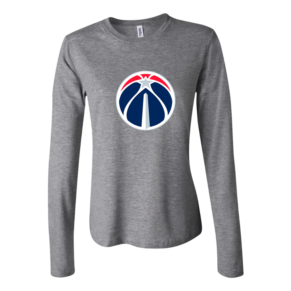 Women's Washington Wizards Long Sleeve T-Shirt - Gray