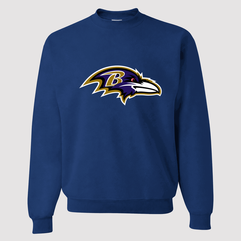 Men's Baltimore Ravens Crewneck Sweatshirt - Blue