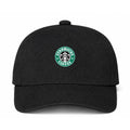 Starbucks Logo Black Dad Baseball Cap Hat