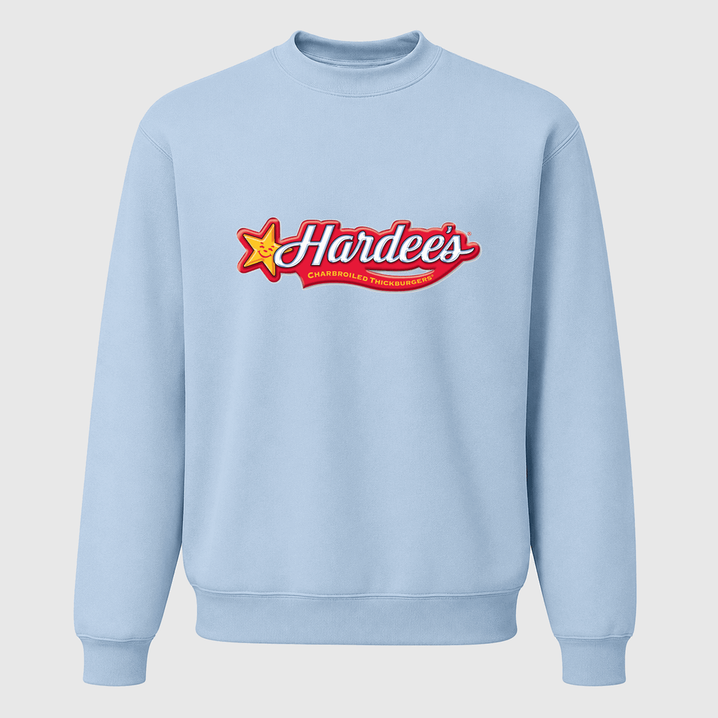 Men's Hardee's Crewneck Sweatshirt - Sky Blue