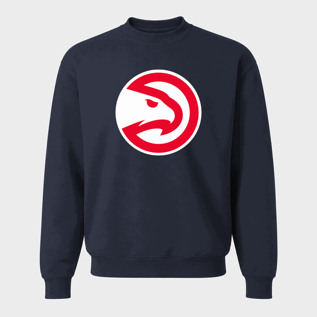 Men's Atlanta Hawks Crewneck Sweatshirt - Navy