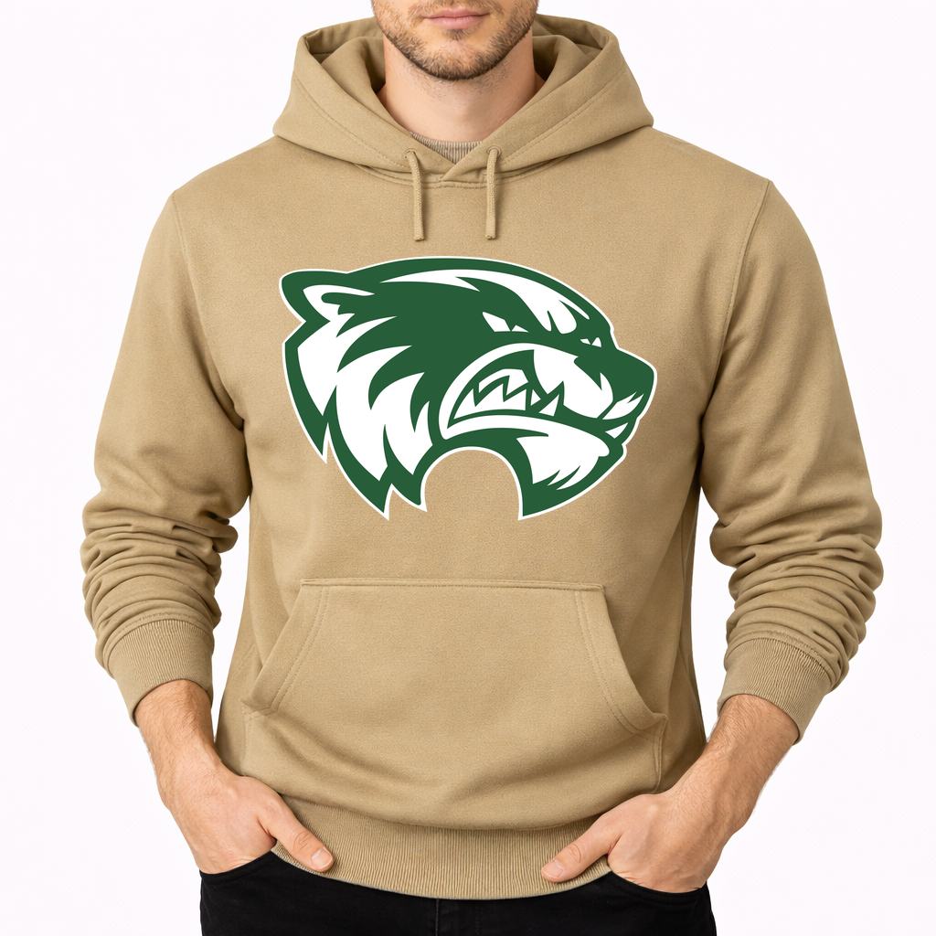 Men's Utah Valley Wolverines Pullover Hoodie - Tan