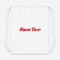 Kwik Trip Drawstring Bag - White