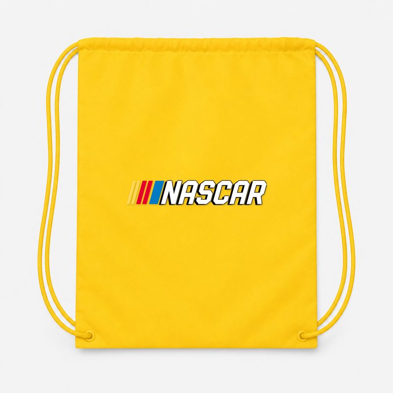 Nascar Drawstring Bag - Yellow