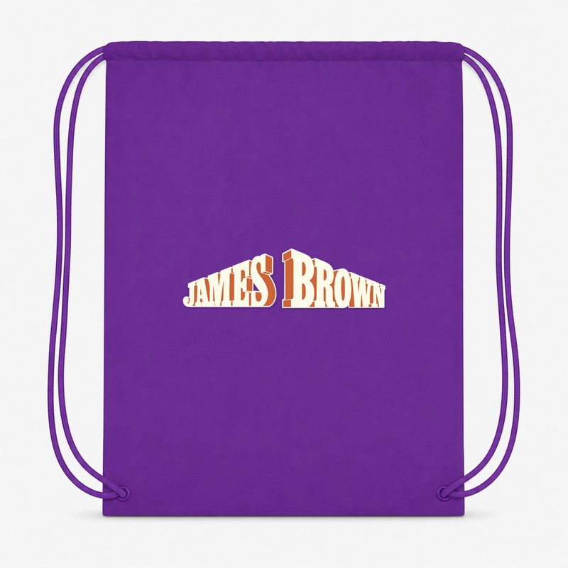 James Brown Drawstring Bag - Purple