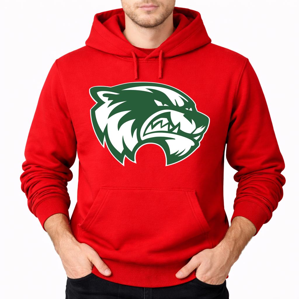 Men's Utah Valley Wolverines Pullover Hoodie - Red