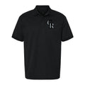 Men's Colorado Rockies Dry Blend Polo - Black